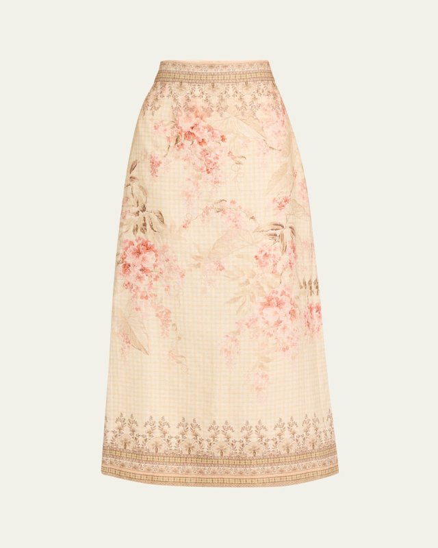 Illuminate Pencil Midi Skirt